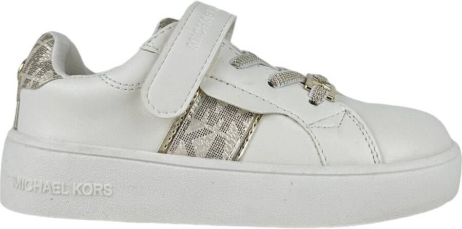 Michael Kors Kids Jem Maxine Ps Lage sneakers Meisjes Wit