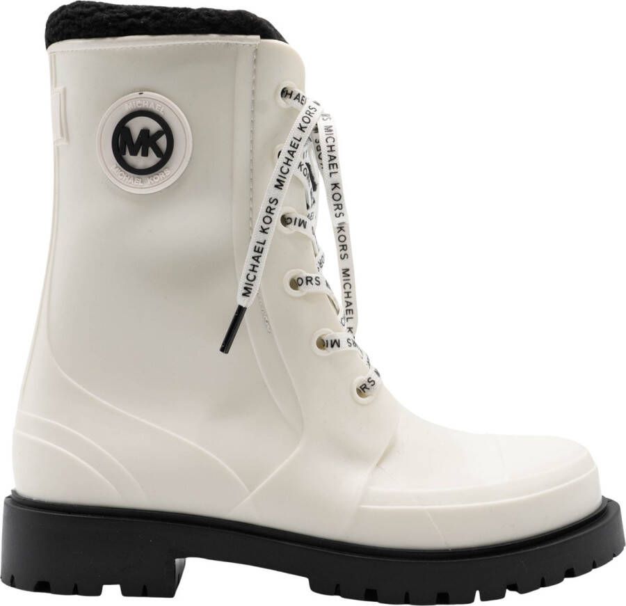 Michael Kors Montaigne Rainboot Dames Boots Wit - Foto 1