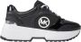 Michael Kors Percy Trainer Dames Sneakers Hoog Zwart - Thumbnail 3