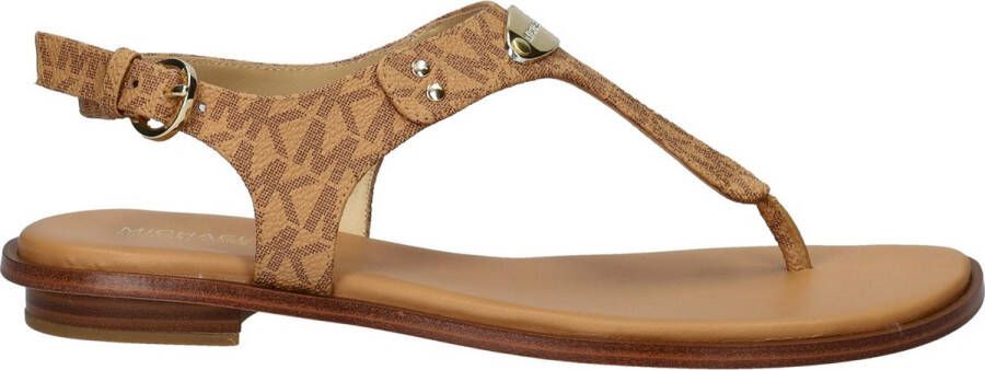 Michael Kors Plate Thong Pale Peanut-sandaal Michaelkors-pumps michaelkors