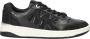 Michael Kors Rebel Lace Up Sneakers Leer Dames Zwart - Thumbnail 1