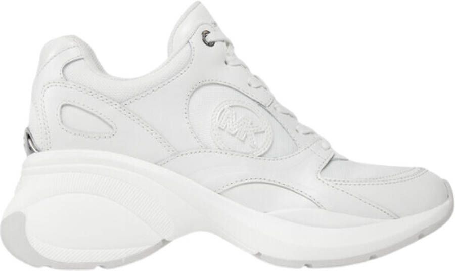 Michael Kors Zuma Trainer Dames Sneakers Hoog Optic White