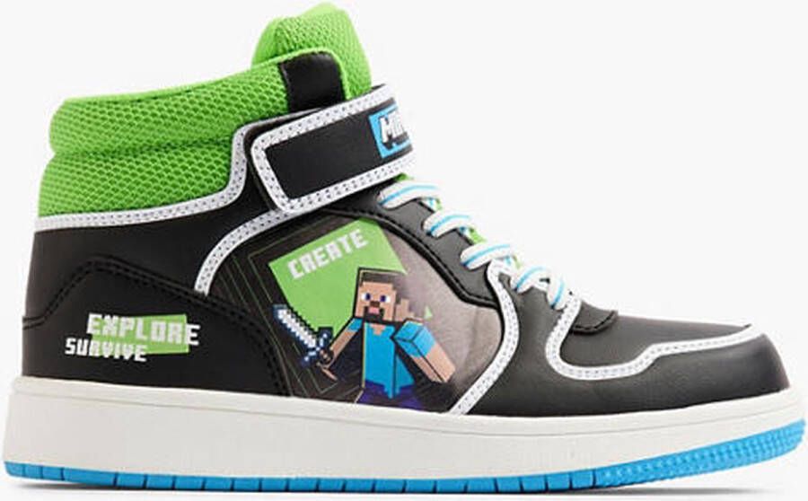 Minecraft Zwarte hoge sneaker