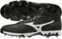 Boombah Mizuno 9-Spike Ambition Mid Black White US - Thumbnail 1