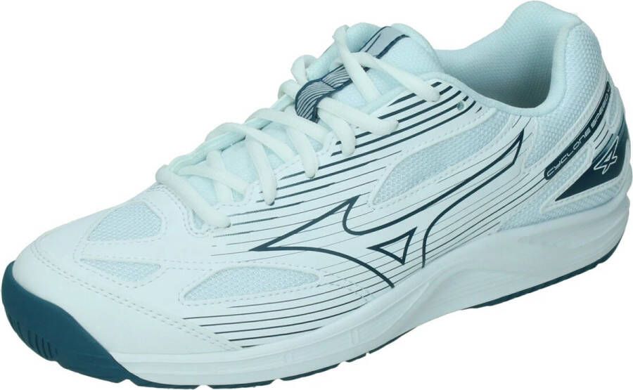 Mizuno Cyclone Speed 4 Wit Blauw