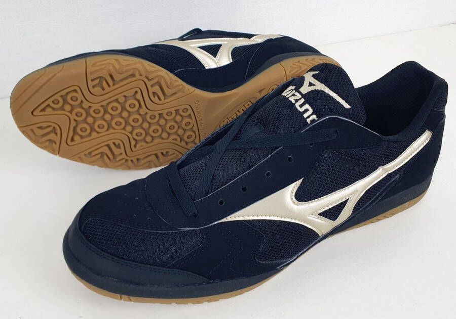 Mizuno Heren Futbol Sala Zaalvoetbalschoenen Zwart Goud