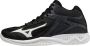 Mizuno Wave Thunder Blade 3 Mid Sportschoenen Volleybal Indoor zwart - Thumbnail 1