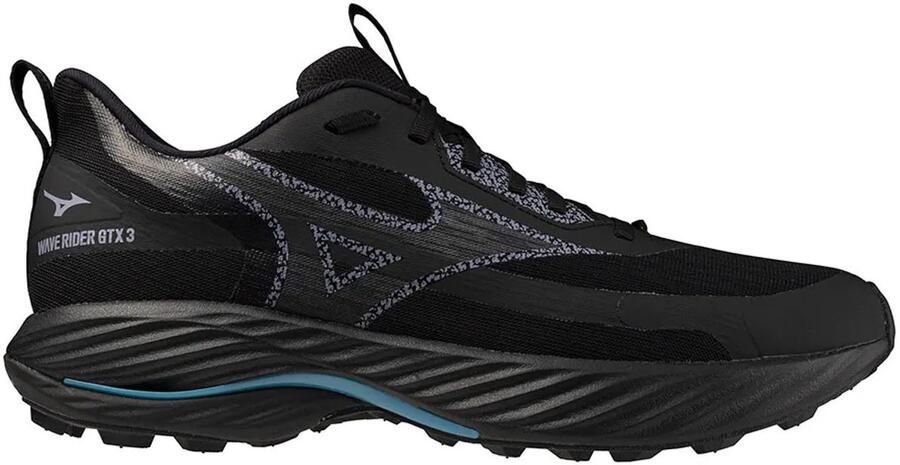 Mizuno Wave Rider Goretex 3 Trailschoenen Zwart 1 2 Man