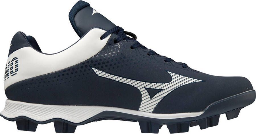 Mizuno MLB Honkbal Wave Lightrevo Honkbalschoenen Kunststof Spikes Zwart