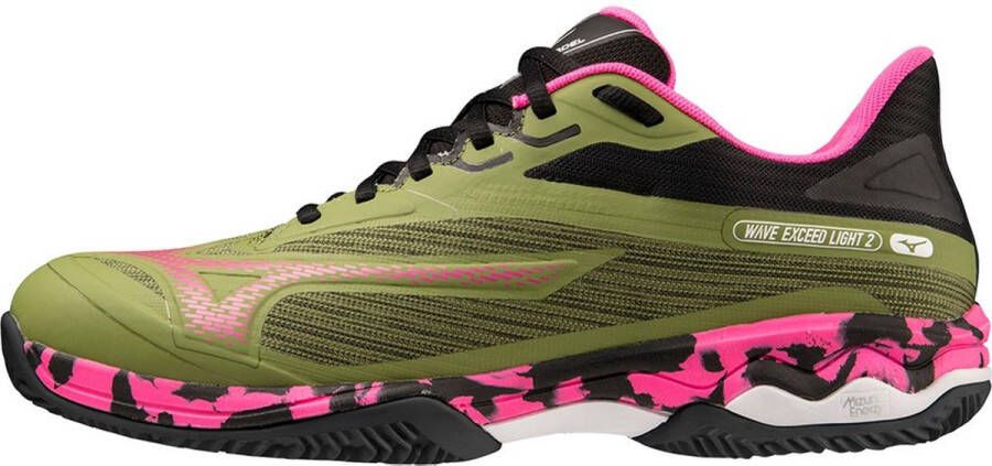 Mizuno Padelschoen Tennis Wave Exceed Light 2 Dames Groen