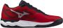 Mizuno Padelschoen Tennisschoen Wave Enforce Court Heren Rood Zwart - Thumbnail 1