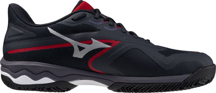 Mizuno Padelschoen Tennisschoen Wave Exceed Light Heren Zwart Rood