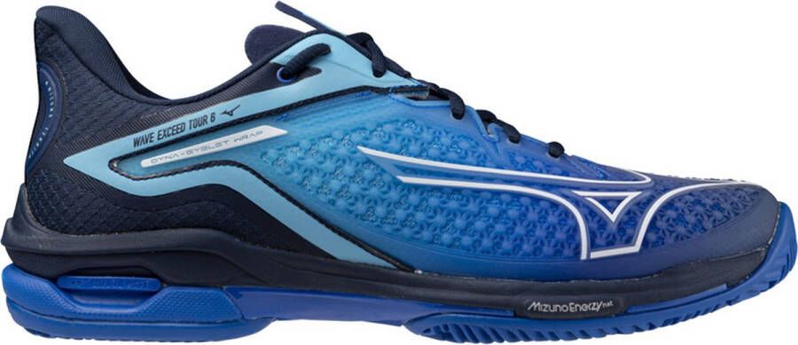 Mizuno Padelschoen Wave Exceed Tour 6 CC Heren Blauw