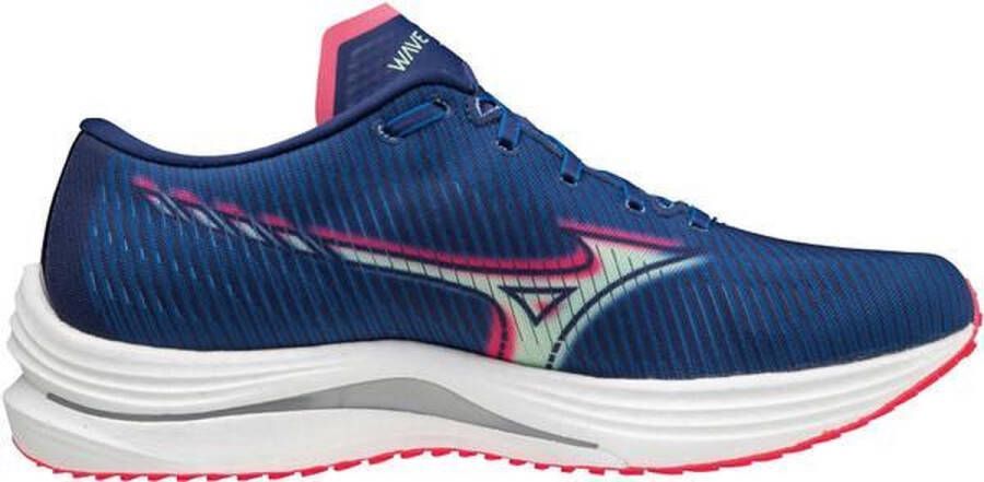 Mizuno Hardloopschoenen voor Heren Model J1Gc2117 Rebellion 83 Blauw Groen Roze Blue Heren