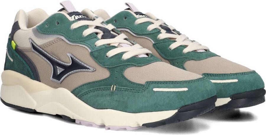 MIZUNO Lage Sneakers Sky Medal Beta Maat: 46 Materiaal: Suède Kleur: Groen