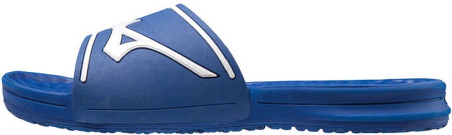 Mizuno slippers Relax Slide 2 Blauw met Wit logo (Maat: XS 35 36 5)