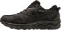 Mizuno Zwarte lage sneakers met rubberen details Black Heren - Thumbnail 1