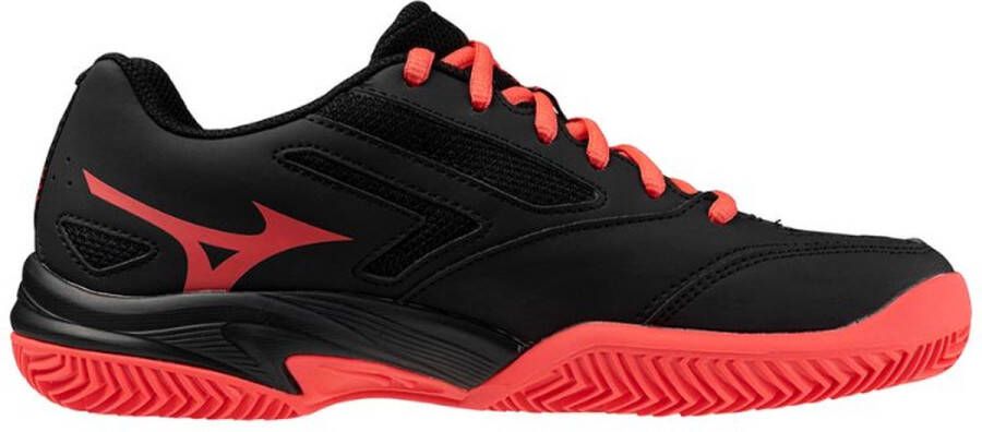 Mizuno Tennisschoen Padelschoen Exceed Star CC Junior Zwart Rood