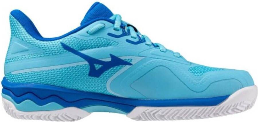 Mizuno Tennisschoen Padelschoen Wave Exceed Light 2 Dames Blauw Wit