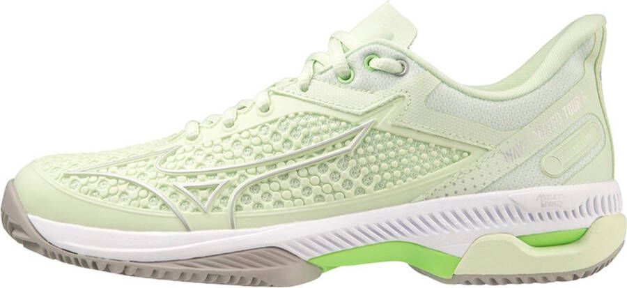 Mizuno Tennisschoen Padelschoen Wave Exceed Tour 5 CC Dames Groen