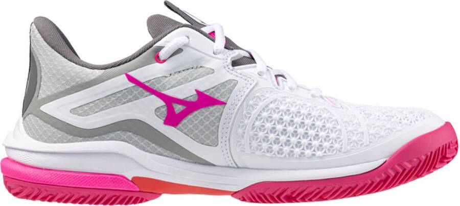 Mizuno Tennisschoen Padelschoen Wave Exceed Tour 6 CC Dames Wit