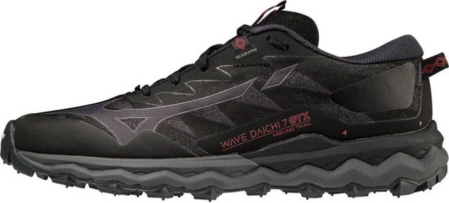 Mizuno Wave Daichi 7 GTX Dames Sportschoenen Hardlopen Trail zwart zwart