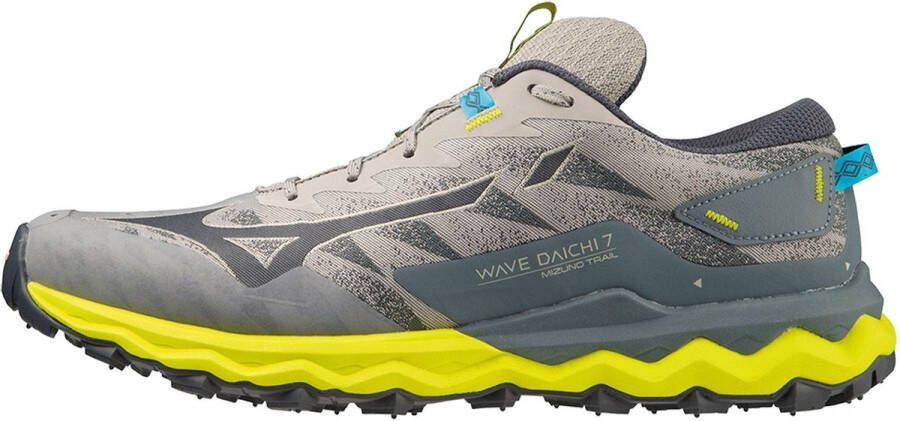 Mizuno Wave Daichi 7 J1GJ227132 Mannen Grijs Hardloopschoenen