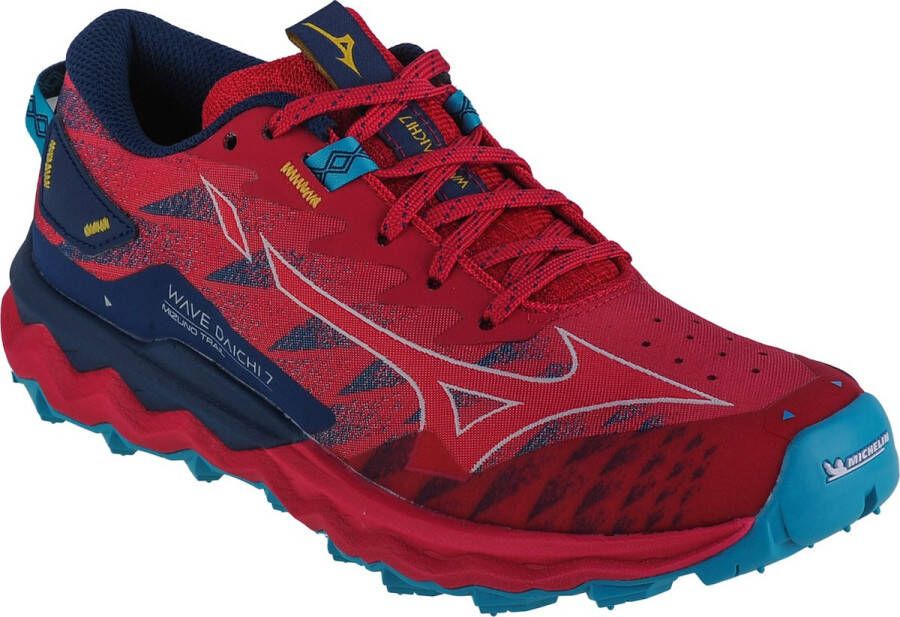 Mizuno Wave Daichi 7 Trailrunningschoenen Rood Dames