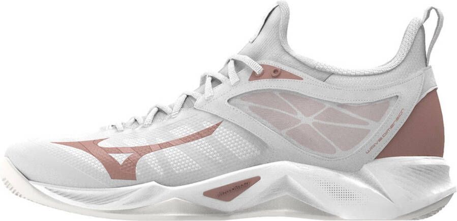 Mizuno Wave DiHerension Dames Sportschoenen Volleybal Indoor wit