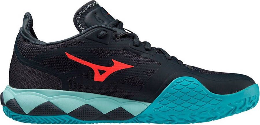 Mizuno Wave Enforce Tour Cc Tennisbannen Schoenen Blauw Man