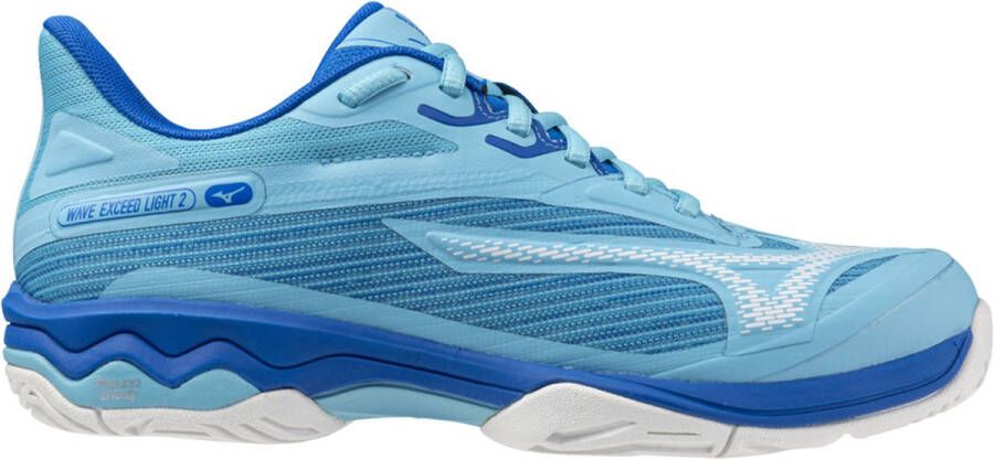 Mizuno Wave Exceed Light 2 AC Dames Tennisschoen Lichtblauw Allcourt Tennissschoen