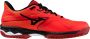 Mizuno WAVE EXCEED LIGHT 2 CC tennisschoenen heren 61G rood - Thumbnail 2