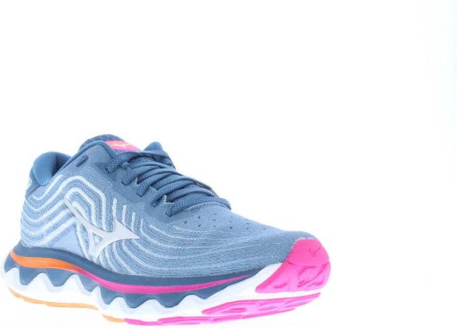 Mizuno Wave Horizon 6 Hardloopschoenen Blauw Vrouw