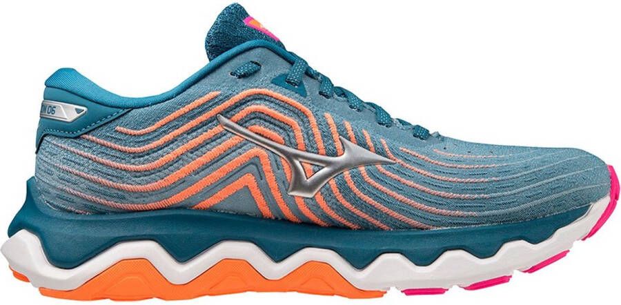 Mizuno Wave Horizon 6 Hardloopschoenen Blauw Vrouw