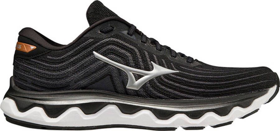 Mizuno Wave Horizon 6 Heren Sportschoenen Hardlopen Weg zwart wit