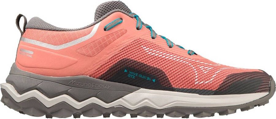 Mizuno Wave Ibuki 4 Gtx Trailrunningschoenen Oranje 1 2 Vrouw