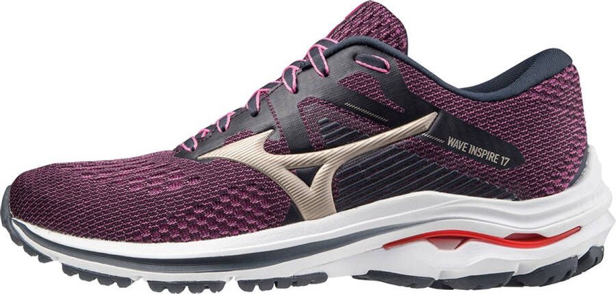 Mizuno Wave Inspire 17 Dames Sportschoenen Hardlopen Weg paars