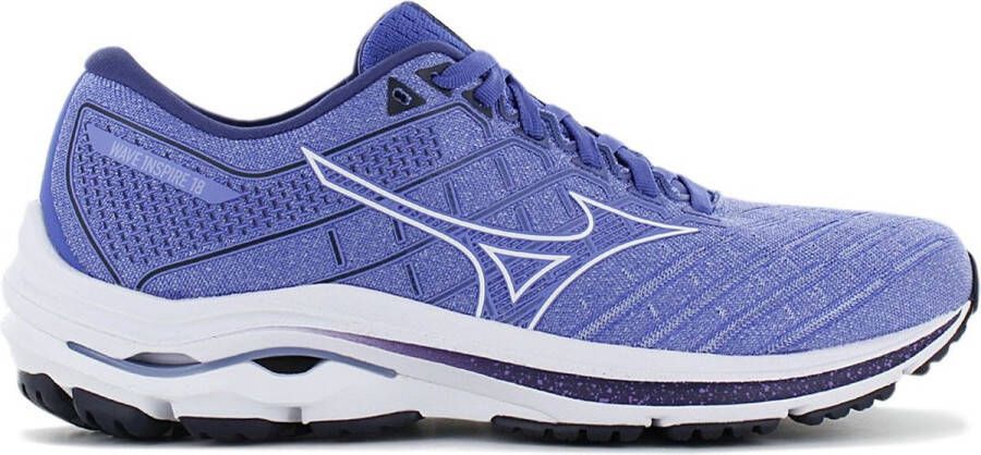 Mizuno Wave Inspire 18 Dames Sportschoenen Hardlopen Weg blauw wit - Foto 1