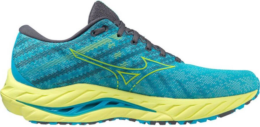 Mizuno Wave Inspire 19 Hardloopschoenen Blauw 1 2 Man