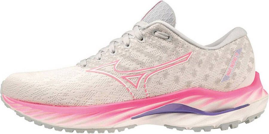 Mizuno Wave Inspire 19 Hardloopschoenen Wit 1 2 Vrouw