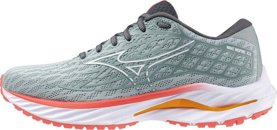 Mizuno WAVE INSPIRE 20 WOS hardloopschoenen dames hardlopen J1GD244421 groen