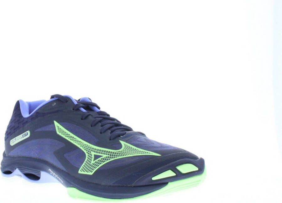 Mizuno Wave Lightning Z7 indoor tennisschoenen unisex blauw dessin