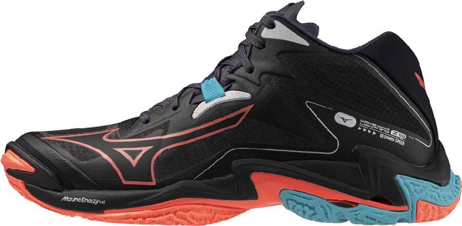 Mizuno Wave Lightning Z8 Mid Volleybalschoenen Zwart 1 2 Man