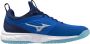 Mizuno Wave Luminous Indoorschoenen SR Blauw - Thumbnail 3