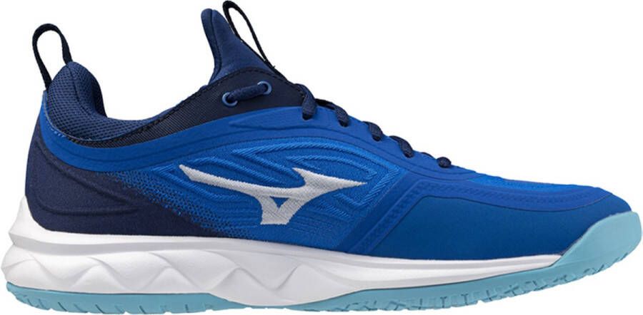 Mizuno WAVE LUMINO volleybalschoenen zaalschoenen X1GA226076 Mugen blauw wit estate blauw