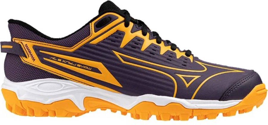 Mizuno WAVE LYNX 2(U) Hockeyschoenen Zwart Oranje Kinderen