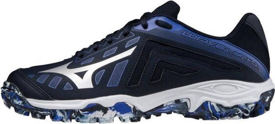 Mizuno Wave Lynx kinderen Sportschoenen zwart blauw