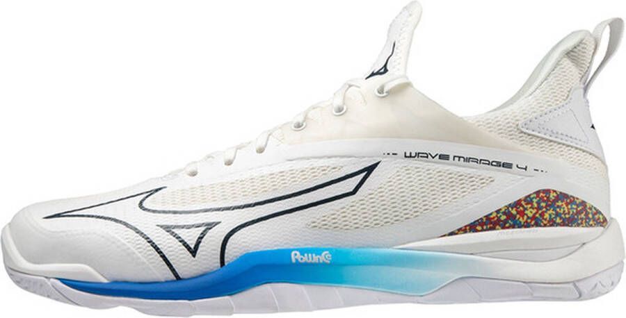 Mizuno Wave Mirage 4 Sportschoenen Volleybal Indoor wit