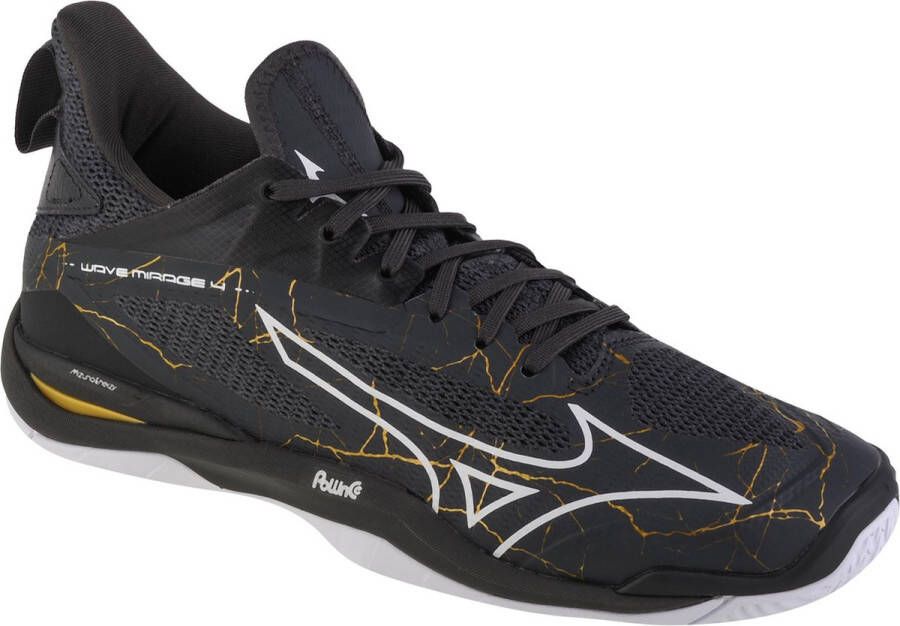 Mizuno Wave Mirage 4 X1GA215041 Mannen Zwart Handbalschoenen