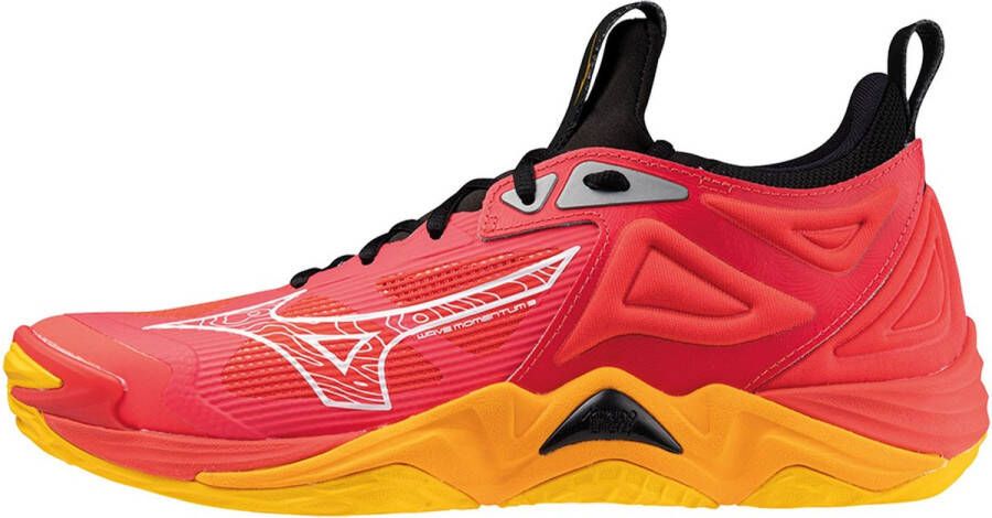 Mizuno Wave Mo tum 3 Volleybalschoenen Rood 1 2